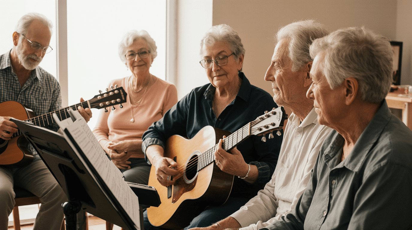 muzykoterapia dla seniorów